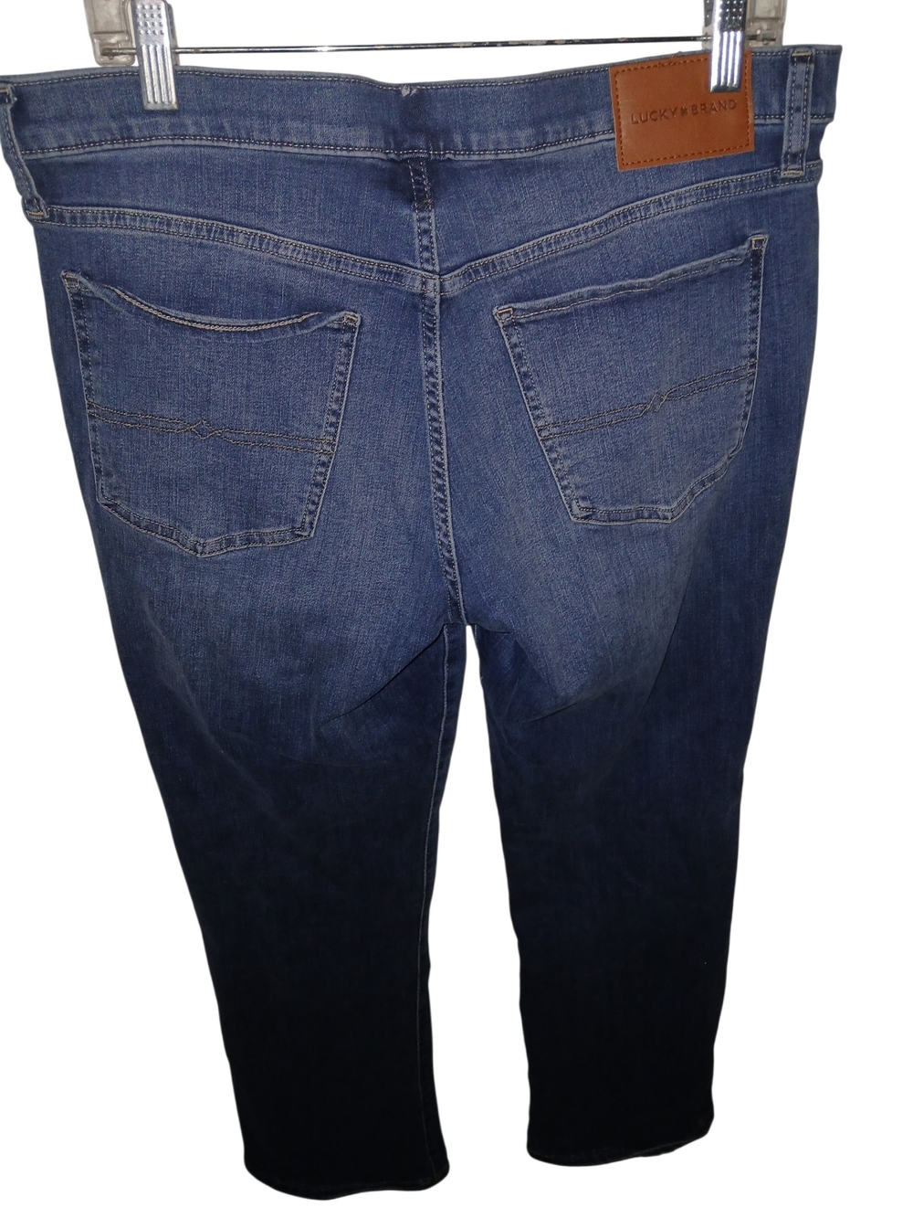 Lucky Brand SWEET Mid Rise Boot Dark Wash Jeans 12 31R - Picture 5 of 5